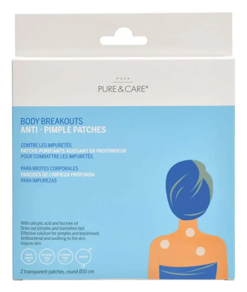 Puca – Pure & Care Body Breakouts Anti-Pimple Patches