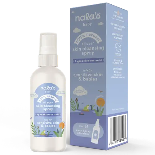 Nala’s Baby Hypochlorous Acid All Over Skin Cleansing Spray