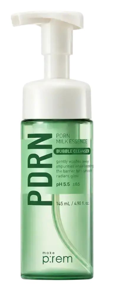 Make p:rem PDRN Milk Essence Bubble Cleanser