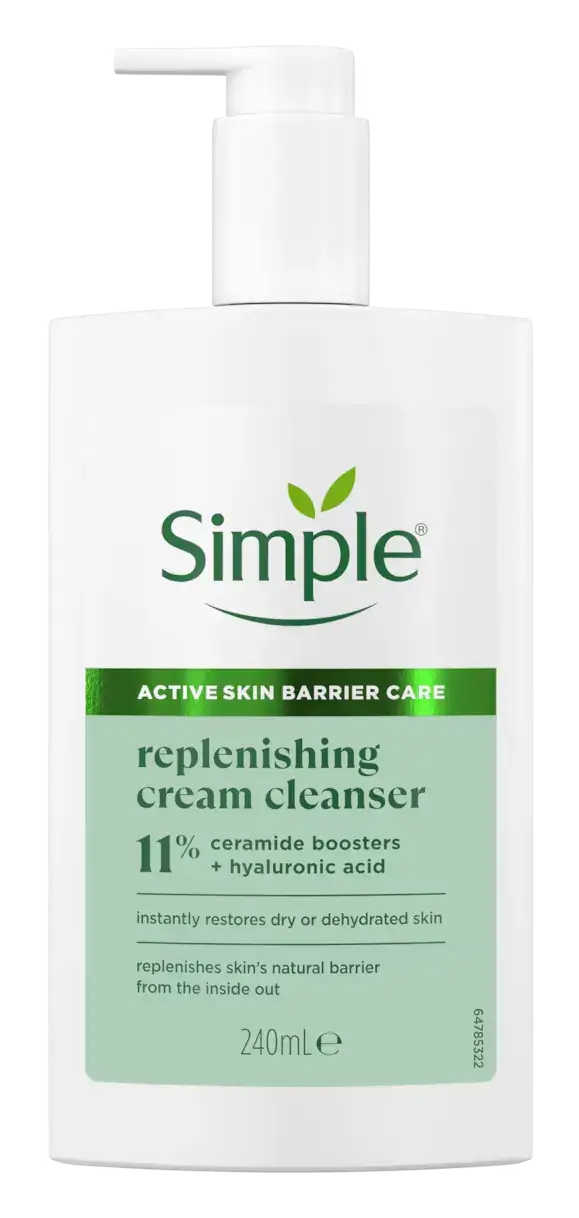 Simple Skincare Replenishing Face Cream Cleanser