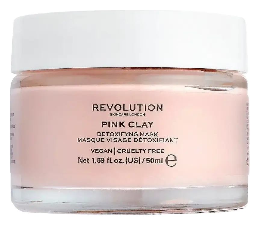 Revolution Beauty Pink Clay Detoxifying Face Mask