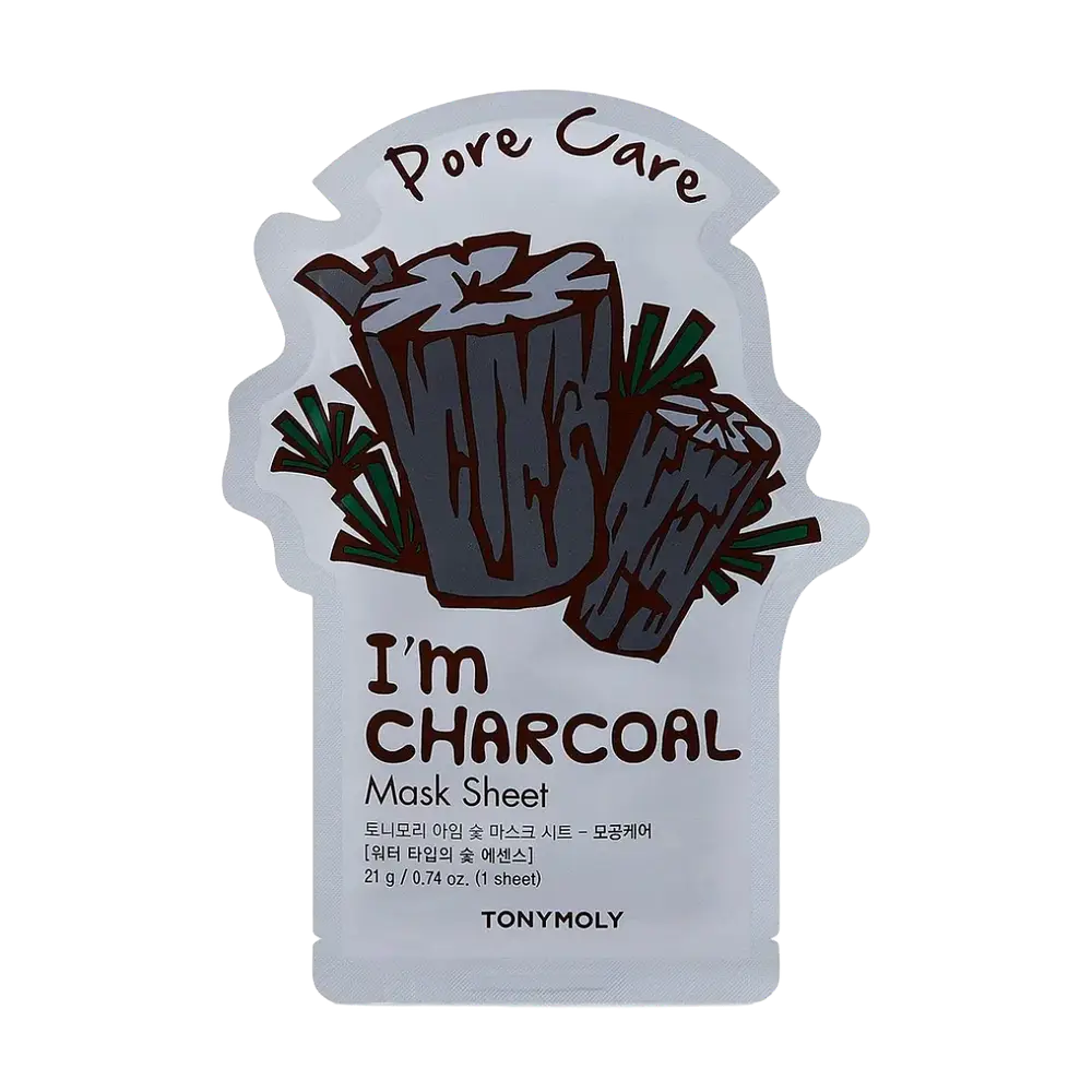 TONYMOLY I'm Sheet Mask Charcoal Pore Care