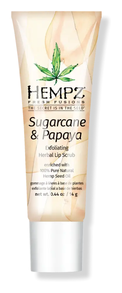 Hempz Sugarcane & Papaya Exfoliating Herbal Lip Scrub
