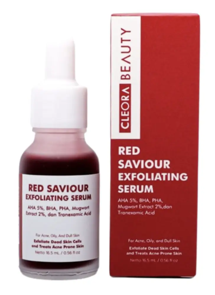 Cleora Beauty Red Saviour Exfoliating Serum
