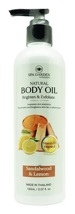 BodyXpert Spa Garden Body Oil Sandalwood & Lemon