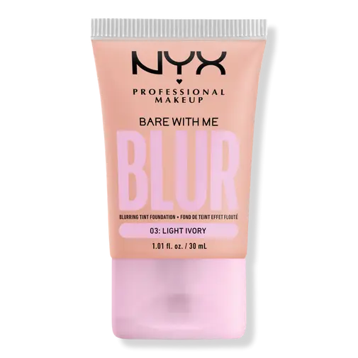 NYX Cosmetics Bare With Me Blur Skin Tint Foundation Light Ivory