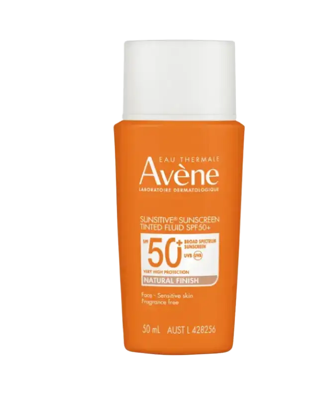 Avène Sunsitive Sunscreen Tinted Fluid SPF 50+ Australia