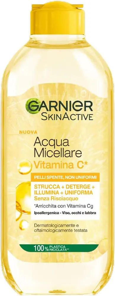 Garnier Micellar Cleansing Water All-In-1 With Vitamin C Italy