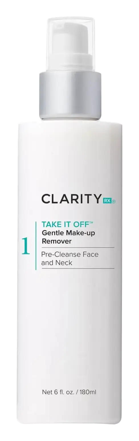 ClarityRx Take It Off Gentle Make-Up Remover