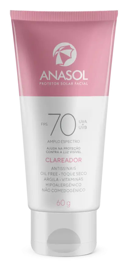 Anasol Protetor Solar Facial Clareador FPS 70