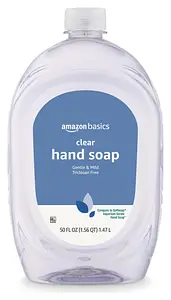 Amazon Basics Clear Hand Soap Gentle & Mild