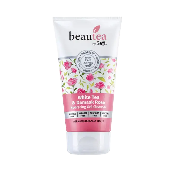 Safi Beautea White Tea & Damask Rose Hydrating Gel Cleanser
