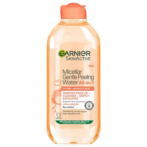 Garnier Micellar Gentle Peeling Water With 1% PHA & Glycolic Acid UK