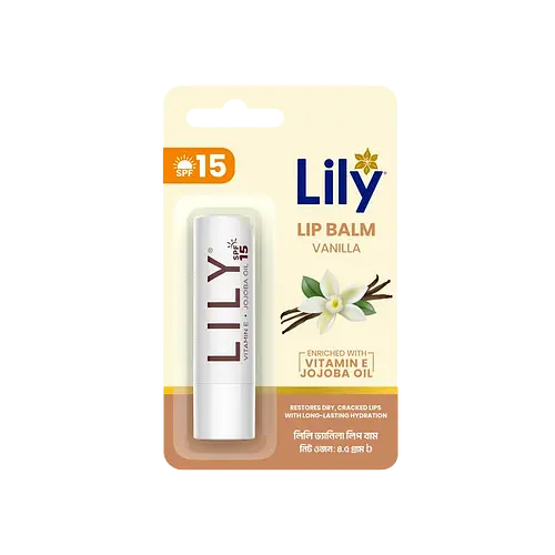 Lily Lip Balm SPF 15 Vanilla