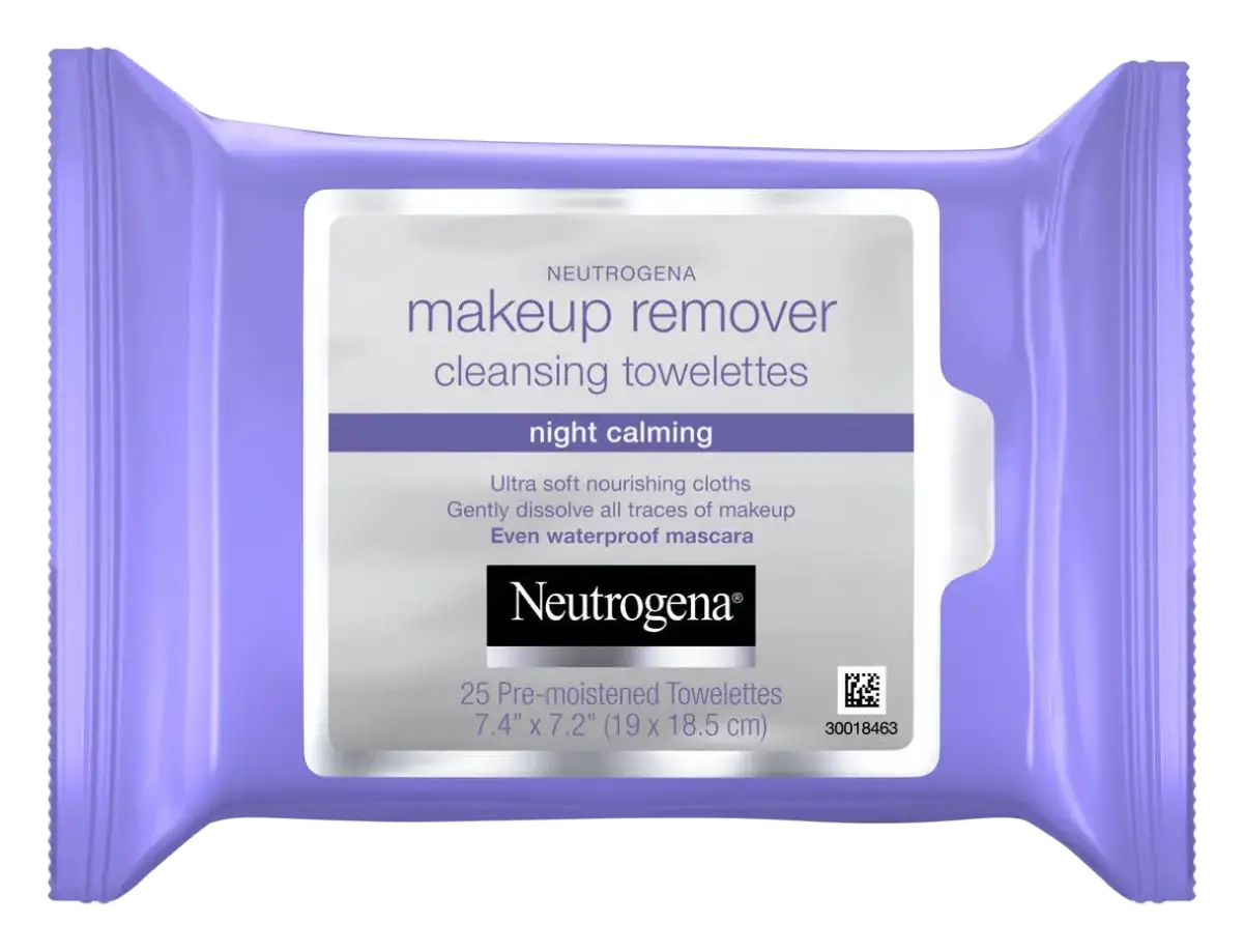 Neutrogena Night Calming Makeup Removing Cleansing Towelettes