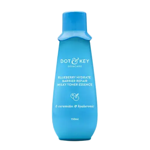 Dot & Key Skincare Blueberry Hydrate Barrier Repair Milky Toner Essence