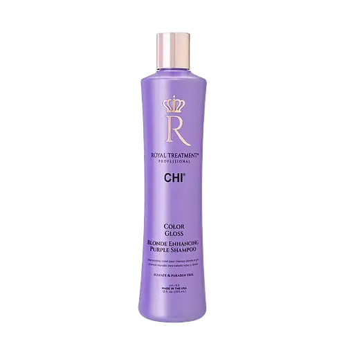 CHI Haircare Royal Treatment Color Gloss Blonde Enhancing Purple Shampoo