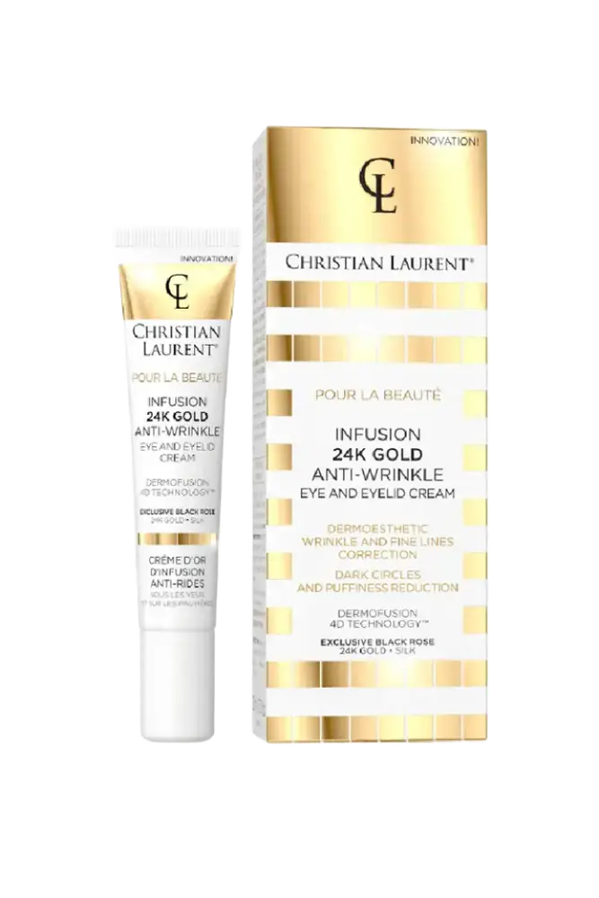 Christian Laurent Infusion 24K Gold Anti-Wrinkle Eye And Eyelid Cream