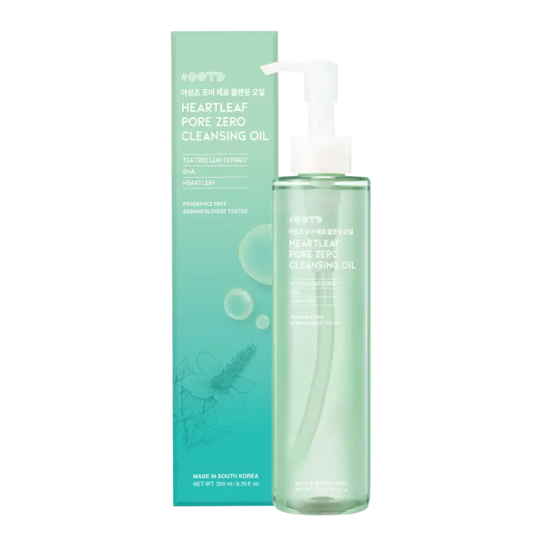 #OOTD (oxygen of the day) Heartleaf Pore Zero Cleansing Oil