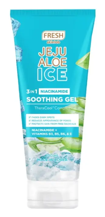 Fresh Skinlab Jeju Aloe Ice 3 In 1 Niacinamide Soothing Gel