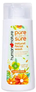 Human Nature Pure And Sure Natural Facial Wash