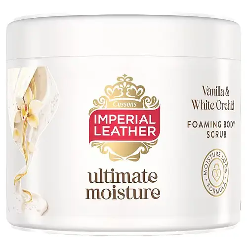 Imperial Leather Ultimate Moisture Foaming Body Scrub Vanilla and White Orchid