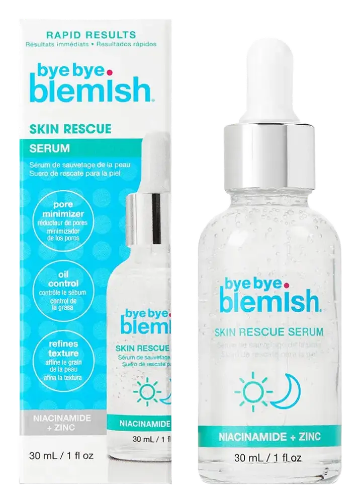 Bye Bye Blemish Skin Rescue Serum- Niacinamide + Zinc