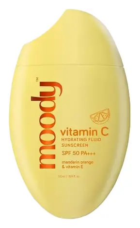 Moody Vitamin C Hydrating Fluid Sunscreen SPF 50