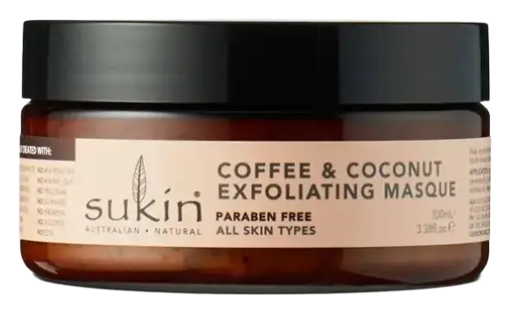 Sukin Coffee & Coconut Exfoliating Masque