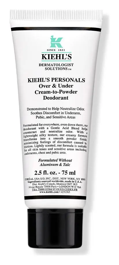 Kiehl's Over & Under Cream-To-Powder Deodorant