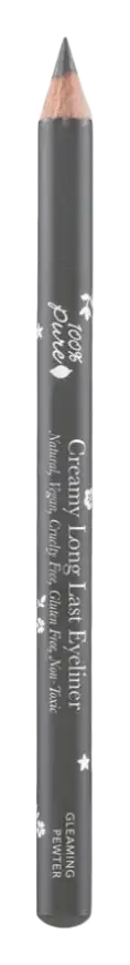 100% Pure Creamy Long Last Liner Gleaming Pewter