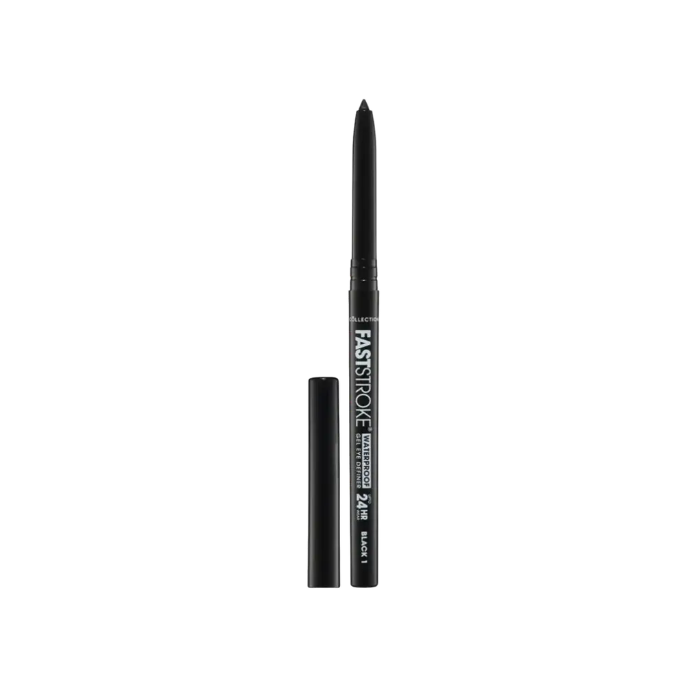 Collection Cosmetics Fast Stroke Waterproof Gel Eye Definer Black