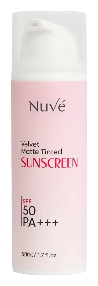 Nuvé Velvet Matte Tinted Sunscreen SPF 50 PA+++