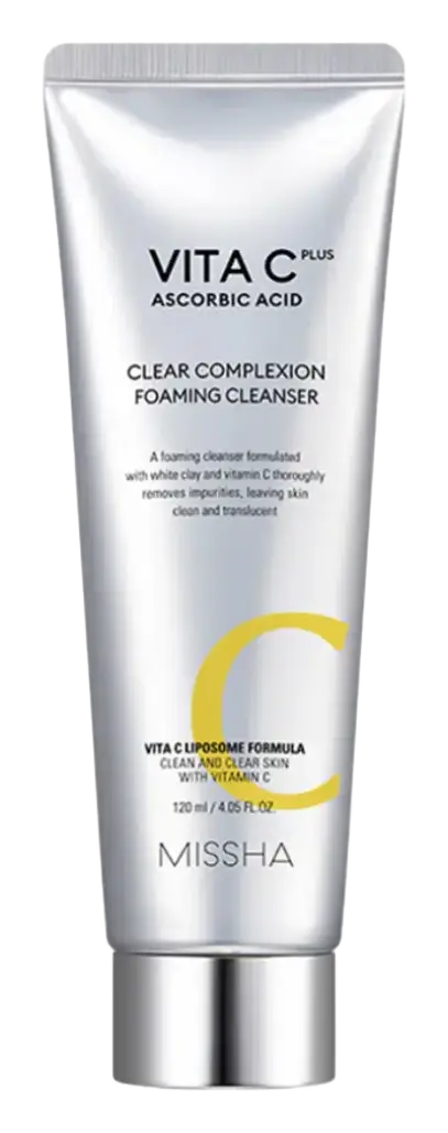 Missha Vita C Plus Clear Complexion Foaming Cleanser