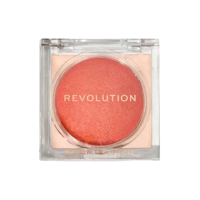 Revolution Beauty Beam Bright Blush Orange Crush