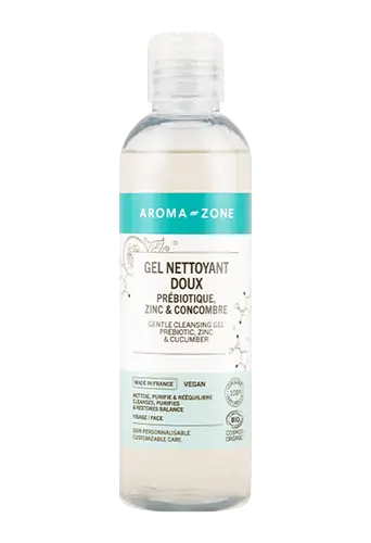 Aroma-Zone Gentle Cleansing Gel Prebiotic, Zinc & Cucumber