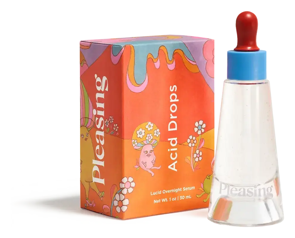 Pleasing Acid Drops Lucid Overnight Serum
