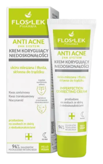 Flos-lek Anti Acne 24H System Imperfection Correcting Cream
