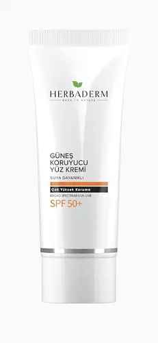 Herba Derm Güneş Koruyucu Yüz Kremi SPF 50+