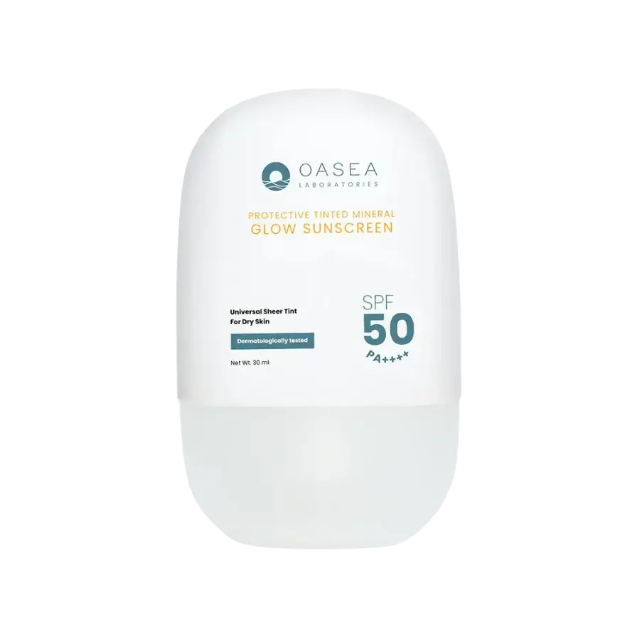 Oasea Protective Tinted Mineral Glow Sunscreen SPF 50 PA++++