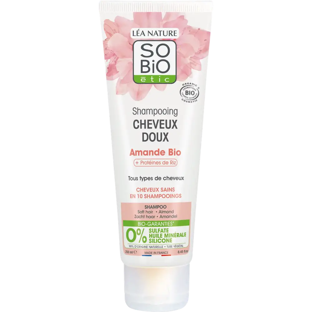 So’ Bio Etic Shampooing Cheveux Doux Amande Bio
