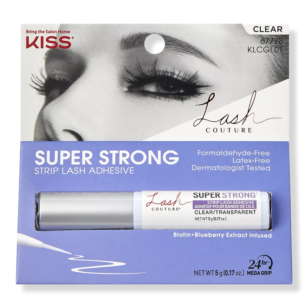Kiss Lash Couture Super Strong Strip Lash Adhesive Clear