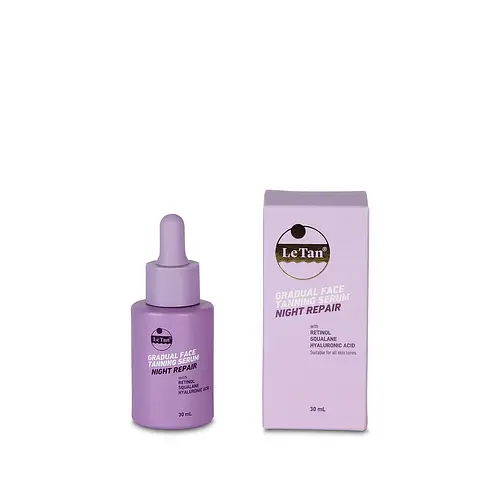 Le Tan Gradual Face Tanning Serum Night Repair