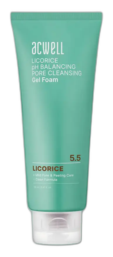Acwell Licorice pH Balancing Pore Cleansing Gel Foam