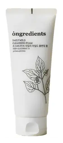 ongredients Daily Mild Cleansing Foam