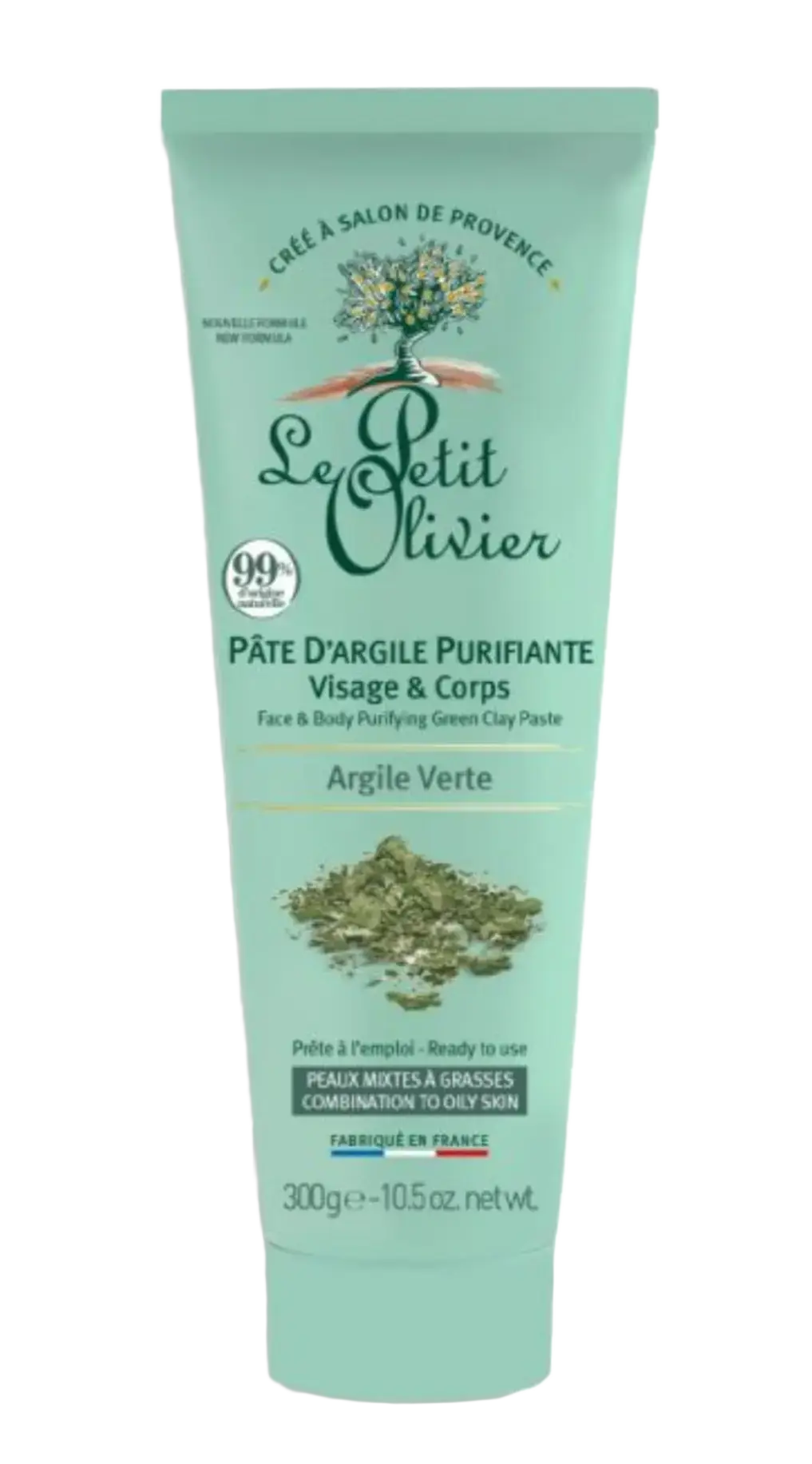 Le Petit Olivier Face & Body Purifying Green Clay Paste