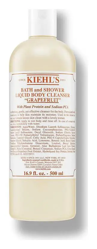 Kiehl's Bath and Shower Liquid Body Cleanser Grapefruit