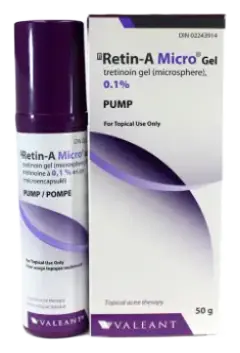 Bausch Health Retin-A Micro (Tretinoin) Gel Microsphere 0.1%