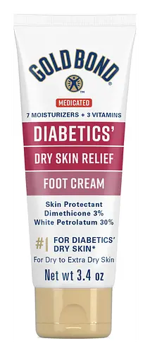 Gold Bond Diabetics' Dry Skin Relief Medicated Foot Cream