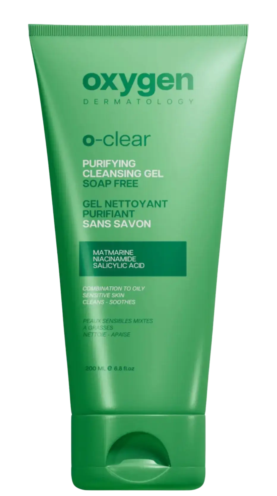 Oxygen Dermatology O-Clear Purifying Cleansing Gel